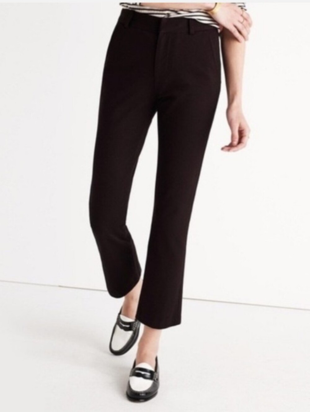 J. Crew Black Teddie Pant Size 0 Black NWT